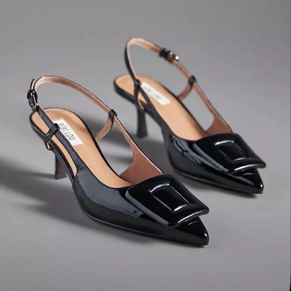 Anthropologie Bibi Lou Robin Pink Kitten Heels 41 - Picture 2 of 5